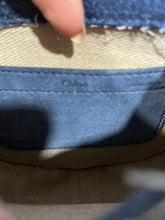 Load image into Gallery viewer, Chloe Denim Small Marcie Saddlebag Crossbody