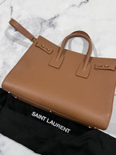 Load image into Gallery viewer, Saint Laurent YSL Caramel Small Sac De Jour