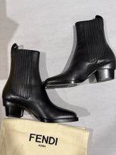 Load image into Gallery viewer, Fendi Black Short Ankle Boots