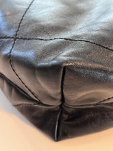 Load image into Gallery viewer, Chanel 22 Black on Black Hobo