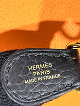 Load image into Gallery viewer, Hermes TPM Mini Black Gold Hardware