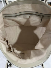 Load image into Gallery viewer, Gucci Ivory Diamonte Canvas and Leather Weekender Travel Bag