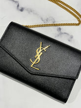 Load image into Gallery viewer, Saint Laurent YSL Black Uptown Crossbody Bag