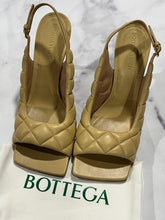 Load image into Gallery viewer, Bottega Veneta Padded Leather Slingback Sandals