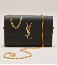 Load image into Gallery viewer, Saint Laurent YSL Black Uptown Crossbody Bag