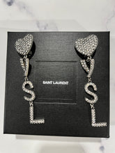 Load image into Gallery viewer, Saint Laurent YSL Opyum Heart Earrings