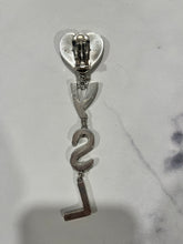 Load image into Gallery viewer, Saint Laurent YSL Opyum Heart Earrings
