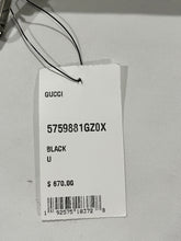 Load image into Gallery viewer, Gucci Black Leather Zip Around Wallet