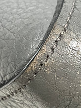 Load image into Gallery viewer, Prada Duel Strap Gray Pebbled Leather Tote Crossbody