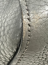 Load image into Gallery viewer, Prada Duel Strap Gray Pebbled Leather Tote Crossbody