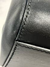 Load image into Gallery viewer, Gucci Black Double Bamboo Top Handle Tote Crossbody
