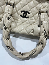 Load image into Gallery viewer, Chanel Ivory Aged Calfskin Braided Bowler Bag