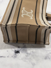 Load image into Gallery viewer, Celine Textile Thais Medium Triomphe Tote