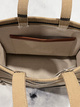 Load image into Gallery viewer, Celine Textile Thais Medium Triomphe Tote