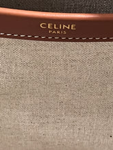 Load image into Gallery viewer, Celine Textile Thais Medium Triomphe Tote