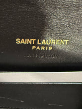 Load image into Gallery viewer, Saint Laurent YSL Cassandre Black Quilted Snap Wallet