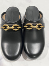 Load image into Gallery viewer, Saint Laurent YSL Black Clog