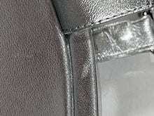 Load image into Gallery viewer, Christian Louboutin Silver Pyrastrass Metallic Wedge Sandal