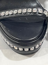 Load image into Gallery viewer, Christian Louboutin Black Pyrastrass Wedge Sandal