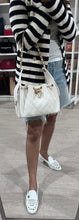 Load image into Gallery viewer, Chanel 25 White Caviar Small Shoulder Bag