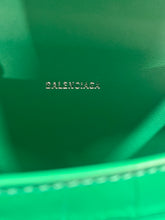 Load image into Gallery viewer, Balenciaga Hourglass XS Crocodile Embossed Crossbody Bag