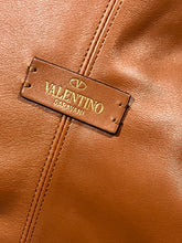 Load image into Gallery viewer, Valentino Tan Rockstud Hobo