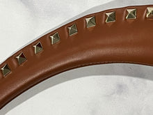 Load image into Gallery viewer, Valentino Tan Rockstud Hobo