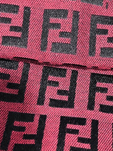 Load image into Gallery viewer, Fendi Red/Black Baguette Shoulder Bag
