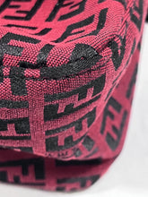 Load image into Gallery viewer, Fendi Red/Black Baguette Shoulder Bag