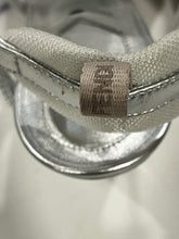 Load image into Gallery viewer, Fendi Colbri FF Mesh Silver Slingback Sandals