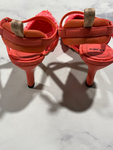 Load image into Gallery viewer, Fendi Colbri FF Mesh Pink Slingback Sandals