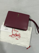 Load image into Gallery viewer, Christian Louboutin Small Bettina Plum Wristlet