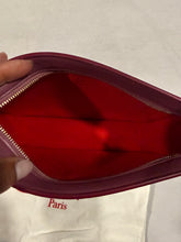 Load image into Gallery viewer, Christian Louboutin Small Bettina Plum Wristlet