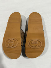 Load image into Gallery viewer, Gucci Mens Logo Canvas Slide