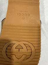 Load image into Gallery viewer, Gucci Mens Logo Canvas Slide