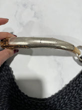 Load image into Gallery viewer, Saint Laurent YSL Mombasa Horn Raffia Bag