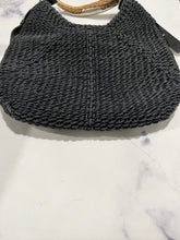 Load image into Gallery viewer, Saint Laurent YSL Mombasa Horn Raffia Bag