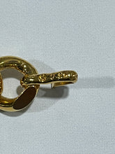 Load image into Gallery viewer, Chanel Vintage Black Leather Gold Chain Belt