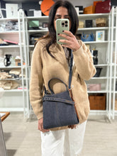 Load image into Gallery viewer, Givenchy Denim Mini Belted Hobo