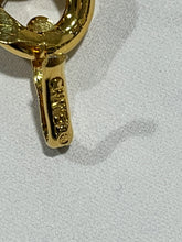 Load image into Gallery viewer, Chanel Vintage Black Leather Gold Chain Belt