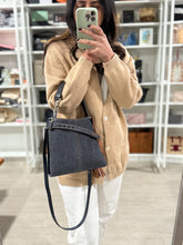 Load image into Gallery viewer, Givenchy Denim Mini Belted Hobo