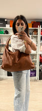 Load image into Gallery viewer, Valentino Tan Rockstud Hobo