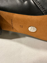 Load image into Gallery viewer, Proenza Schouler Black Trap Flat Ankle Boots 37