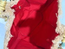 Load image into Gallery viewer, Christian Louboutin By My Side Jute Tote Bag
