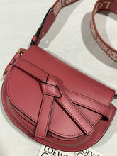 Load image into Gallery viewer, Loewe Mini Gate Bag Plumrose Crossbody