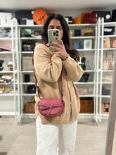 Load image into Gallery viewer, Loewe Mini Gate Bag Plumrose Crossbody