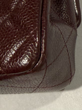 Load image into Gallery viewer, Chanel Burgandy Caviar Rectangular Extra Mini SHW