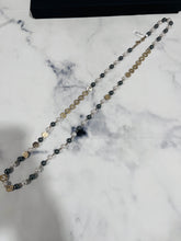 Load image into Gallery viewer, Chanel 19A Egyptian CC Gold tone Faux Pearl Strand Necklace