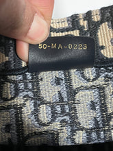 Load image into Gallery viewer, Dior Navy Oblique Medium Book Tote