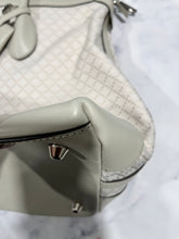 Load image into Gallery viewer, Gucci Ivory Diamonte Canvas and Leather Weekender Travel Bag